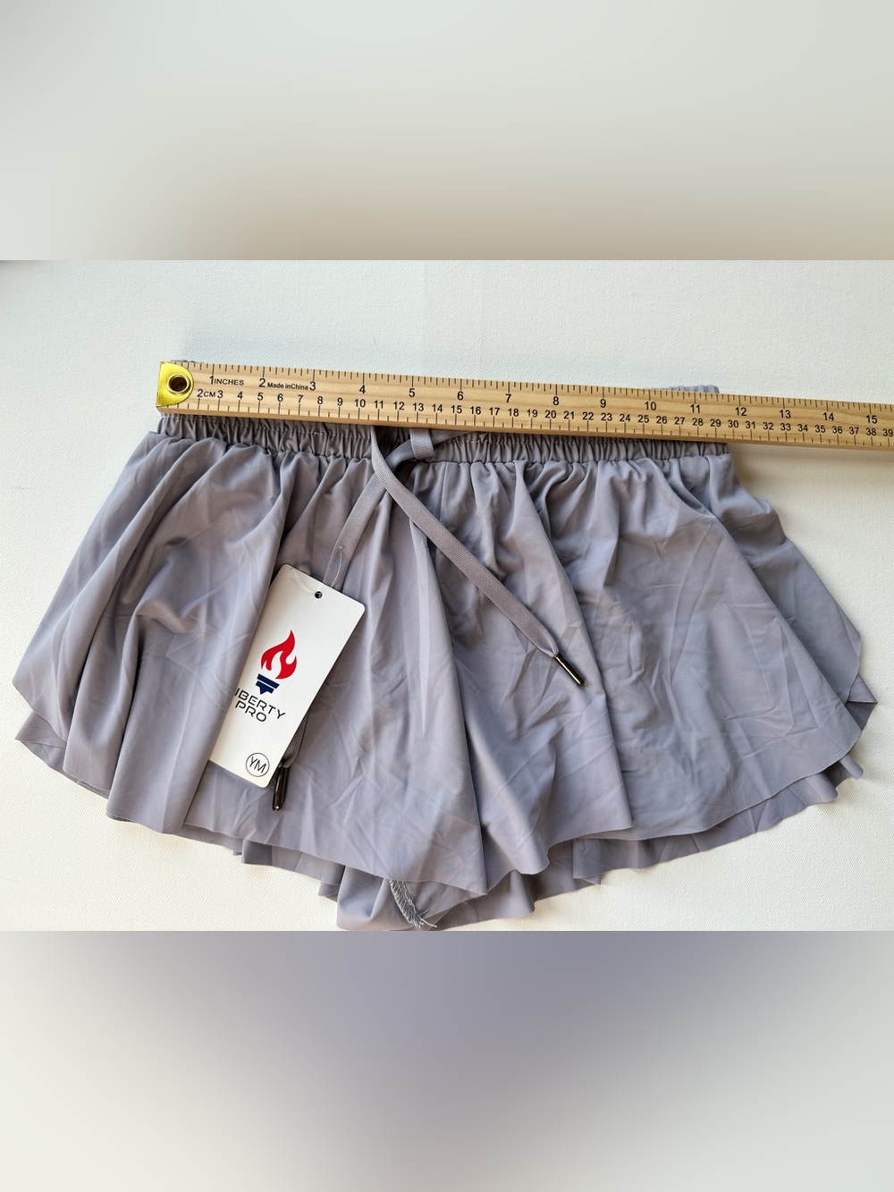Liberty Pro Bundle of 5 Drawstring Flowy Butterfly Tulip Hem Skort Shorts Medium - Picture 10 of 12